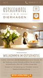 Mobile Screenshot of ostseehotel-dierhagen.de